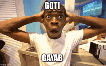 Goti Gayab Black Men Shocked GIF - Goti Gayab Black Men Shocked GIFs