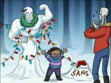 merry christmas merry xmas santa hat decorative lights snowman