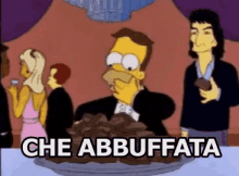 Abbuffata Mangiare Molto Abbuffarsi Homer Simpson GIF - Blowout Overeating Homer Simpson GIFs