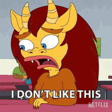 I Dont Like This Connie The Hormone Monstress GIF - I Dont Like This Connie The Hormone Monstress Big Mouth GIFs