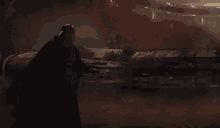 Obi Wan Kenobi Darth Vader GIF - Obi Wan Kenobi Darth Vader Darth Vader Vs Ship GIFs