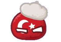 Türk Bayrak Sticker - Türk Bayrak Top ülke Stickers