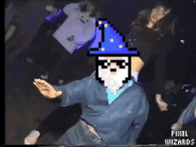 Pixel Wizards Dancing GIF