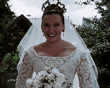 Muriels Wedding Woman In Wedding Dress GIF - Muriels Wedding Woman In Wedding Dress 1993 GIFs