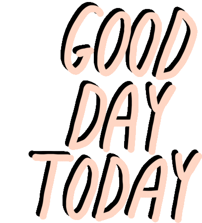Good Day Today Pink Sticker - Good Day Today Pink Today Stickers