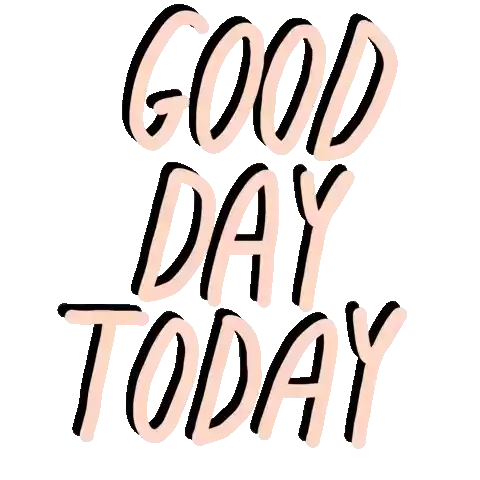 Good Day Today Pink Sticker - Good Day Today Pink Today Stickers