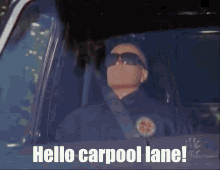 Carpool Scrubs GIF - Carpool Scrubs Janitor GIFs
