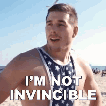 Im Not Invincible Tommy G Mcgee GIF - Im Not Invincible Tommy G Mcgee Tommy G GIFs