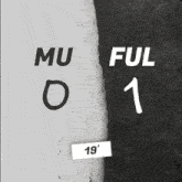 Manchester United F.C. (0) Vs. Fulham F.C. (1) First Half GIF - Soccer Epl English Premier League GIFs