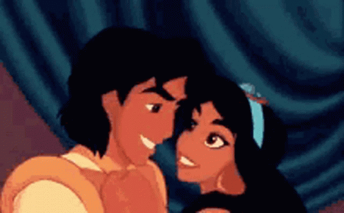aladdin and jasmine in love