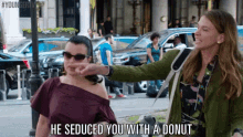 He Seduced You With A Donut GIF
