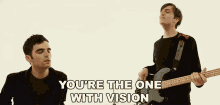 Youre The One With Vision Daniel Bailen GIF - Youre The One With Vision Daniel Bailen David Bailen GIFs