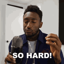 So Hard Marques Brownlee GIF - So Hard Marques Brownlee Very Hard GIFs
