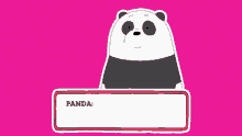 Panda Thanks For Liking My Arts GIF - Panda Thanks For Liking My Arts GIFs