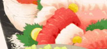 刺身　魚　美味しそう　正月 GIF - Sashimi GIFs