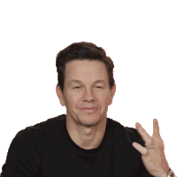 Wazzup Mark Wahlberg Sticker - Wazzup Mark Wahlberg Esquire Stickers