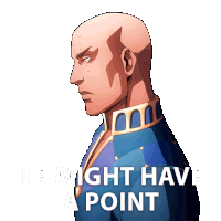 He Might Have A Point Isaac Sticker - He Might Have A Point Isaac Castlevania Stickers