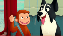 Lick Curious George GIF