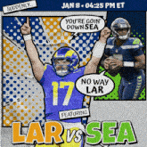 Seattle Seahawks Vs. Los Angeles Rams Pre Game GIF - Nfl National Football League Football League GIFs