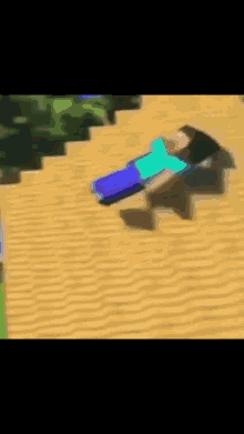 Slide Fall GIF - Slide Fall Minecraft GIFs