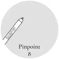 a drawing of a pencil that says pinpoint 8