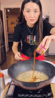 Pouring Sauce Cooking Bomb GIF - Pouring Sauce Cooking Bomb Cooking GIFs