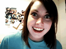 Overly Attached Girlfriend GIF - Overly Attached Girlfriend I See You I Love You GIFs