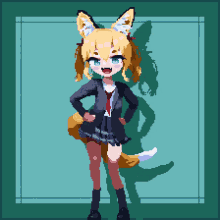 Fox Anime GIF - Fox Anime Pixel GIFs