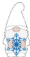 Gnome Winter Sticker - Gnome Winter Cold Stickers