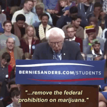 Bernie Sanders GIF - Bernie Sanders Marijuana GIFs