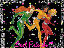 Totally Spies Best Friends GIF - Totally Spies Best Friends Glitter GIFs