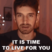 It Is Time To Live For You Joey Kidney GIF - It Is Time To Live For You Joey Kidney It Is Time To Put Yourself First GIFs