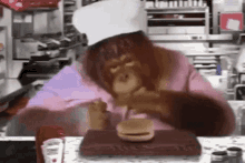 Chef Monkey Monkey GIF - Chef Monkey Monkey Ape GIFs