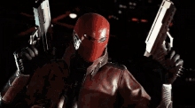 Red Hood Ready To Fight GIF - Red Hood Ready To Fight Attack GIFs