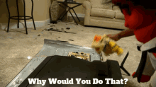 sml bowser why would you do that how could you do that broken tv