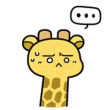 Giraffe Thinking GIF - Giraffe Thinking Idea GIFs