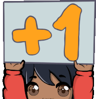 Plus1 Li Dk2 Sticker