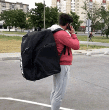Carrying Backpack GIF - Carrying Backpack Kid GIFs