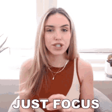 Just Focus Stella Rae GIF - Just Focus Stella Rae Just Concentrate GIFs