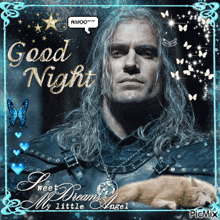 Geralt The Witcher GIF - Geralt The Witcher Goodnight GIFs