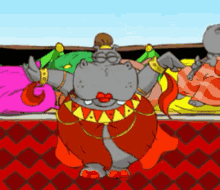 Dancing Hippo GIF