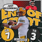 Tampa Bay Buccaneers (3) Vs. Green Bay Packers (7) First-second Quarter Break GIF - Nfl National Football League Football League GIFs