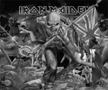 Iron Maiden Skeleton GIF