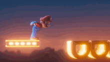 Hopping Over Mario GIF - Hopping Over Mario The Super Mario Bros Movie GIFs