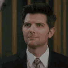 adam scott the good place not caring not paying attention judging