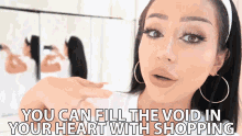 You Can Fill The Void In Your Heart With Shopping Lets Go Shopping GIF