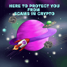 rocket space alien protect scam