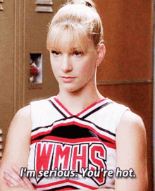 Glee Brittany Pierce GIF - Glee Brittany Pierce Im Serious Youre Hot GIFs