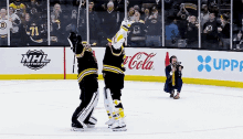 Boston Bruins Jeremy Swayman GIF - Boston Bruins Jeremy Swayman Linus Ullmark GIFs