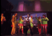 80s Dance Breakdancing GIF - 80s Dance Breakdancing Neon Clothing GIFs